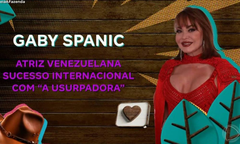 A Fazenda 17: Gabriela Spanic, atriz, é confirmada no reality