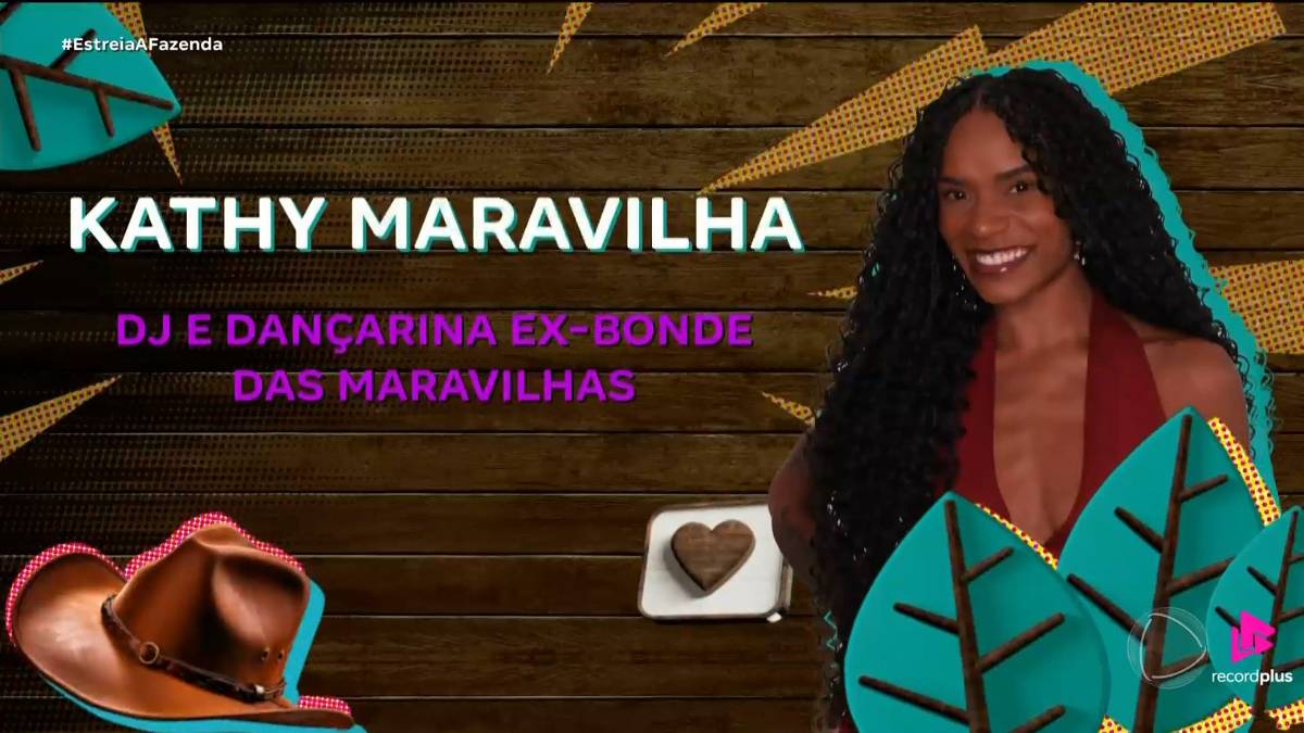 A Fazenda 17: Kathy Maravilha, dançarina, é confirmada no reality