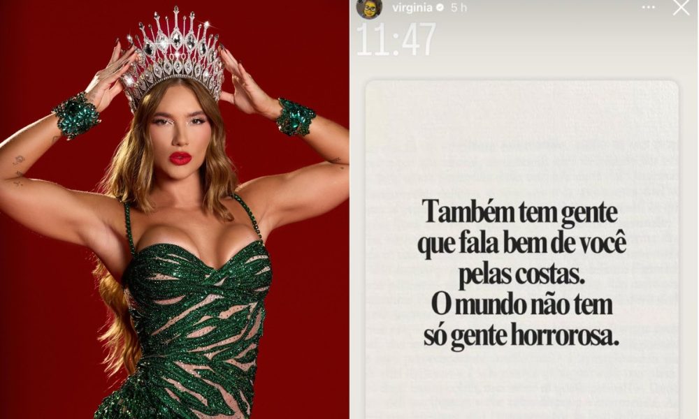 Após críticas ao samba, Virginia Fonseca posta mensagem enigmática: ‘Falam bem de você pelas costas também’