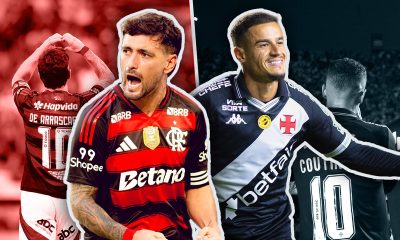 Arrascaeta e Coutinho: em alta, meias dão seguimento a histórias de camisas 10 em Flamengo x Vasco