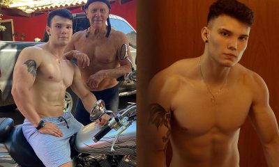 David Cardoso brinca que merece entrar no ‘Guinness’ após ensaio nu do 3º filho: ‘Devo ser o único no mundo’