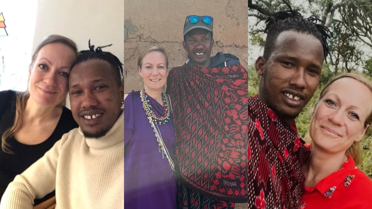 Entre dois mundos: dinamarquesa abre mão de vida confortável e se casa com guerreiro Masai na Tanzânia
