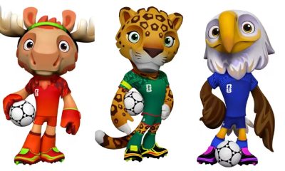 Fifa anuncia mascotes da Copa do Mundo de 2026: Maple, Zayu e Clutch