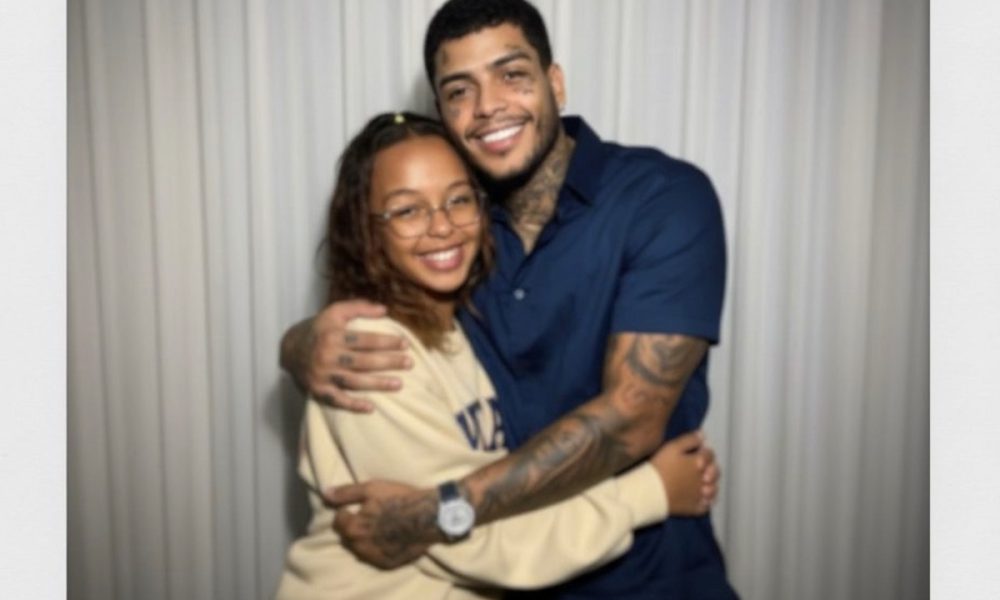 Filha de MC Kevin usa inteligência artificial para criar foto com o pai e emociona fãs: ‘Matou 1% da falta que eu sinto’