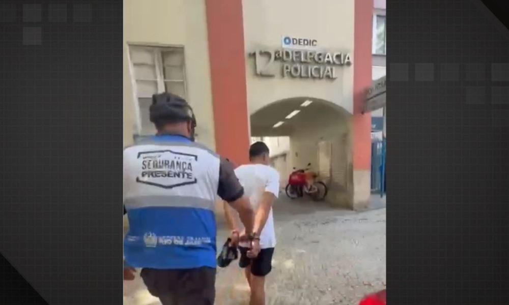 Homem de 19 anos é preso em flagrante após roubo na Zona Sul do Rio