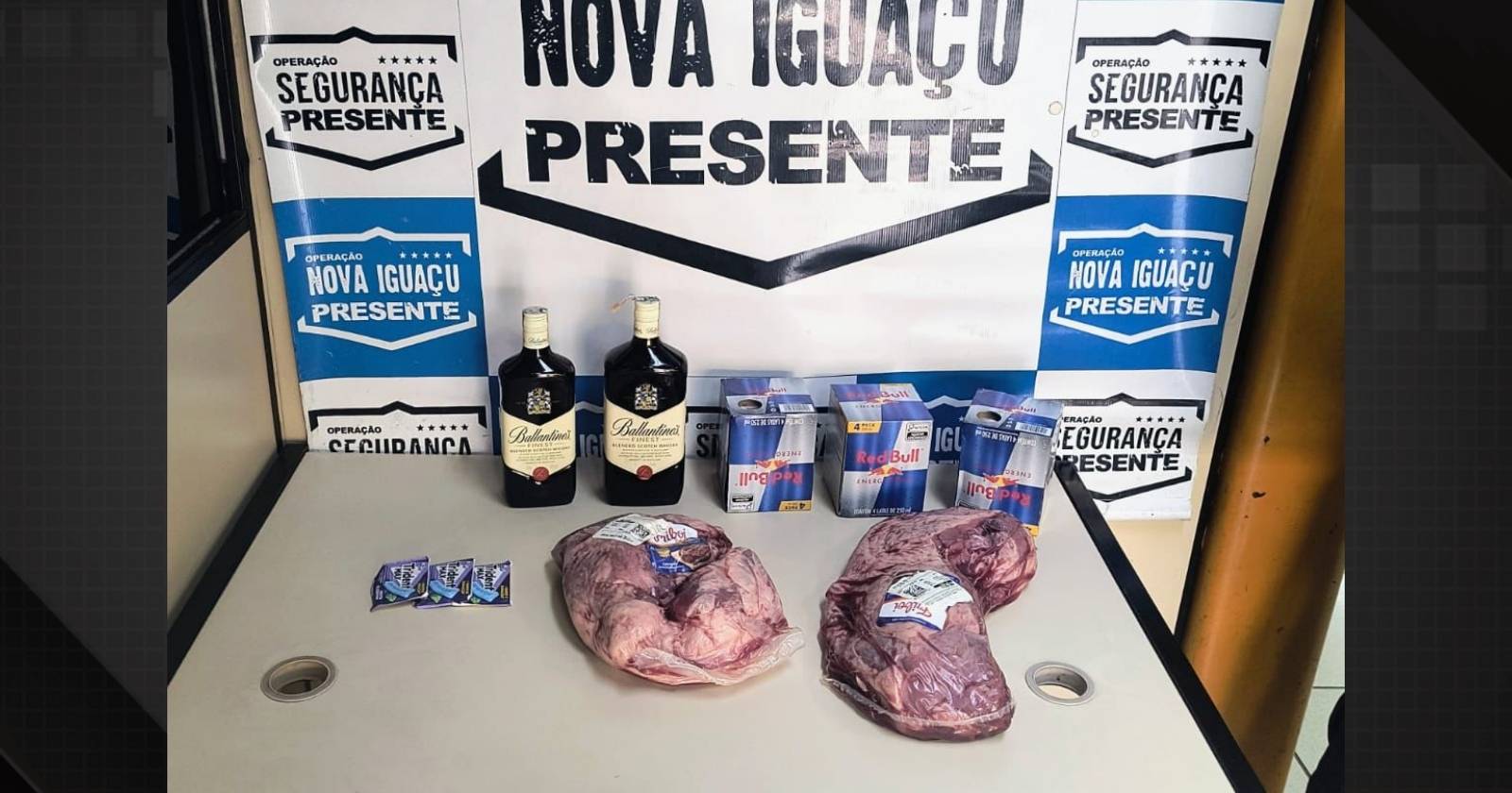Homem é preso em flagrante após furtar mercadorias em Nova Iguaçu