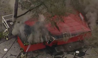 Incêndio atinge quiosque na Praia da Reserva – Diário do Rio de Janeiro