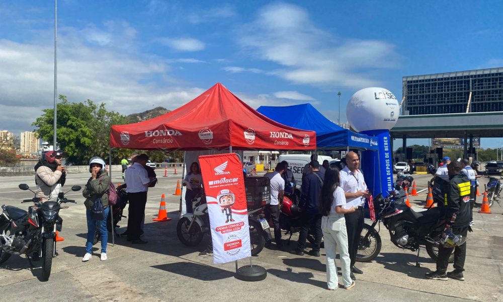Lagoa recebe ação da CET-Rio com foco em segurança de motociclistas