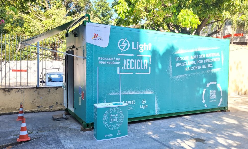 Light Recicla inaugura ecoponto na Tijuca