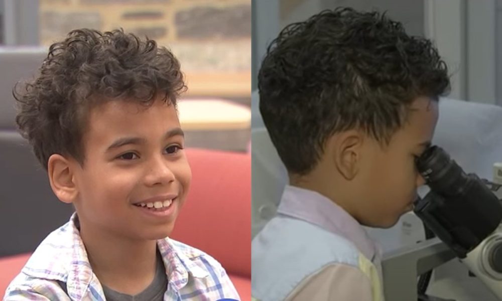 Menino de 9 anos começa curso de neurociência em faculdade nos EUA e sonha ser cirurgião