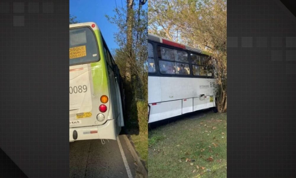 Motorista joga ônibus contra poste para evitar batida após falha nos freios no Fundão – Diário do Rio de Janeiro