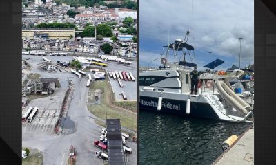 Navios com cargas de combustíveis são apreendidos pela Receita e Marinha