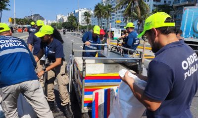 Operação Verão: meia tonelada de mercadorias ilegais são apreendidas na orla carioca – Diário do Rio de Janeiro