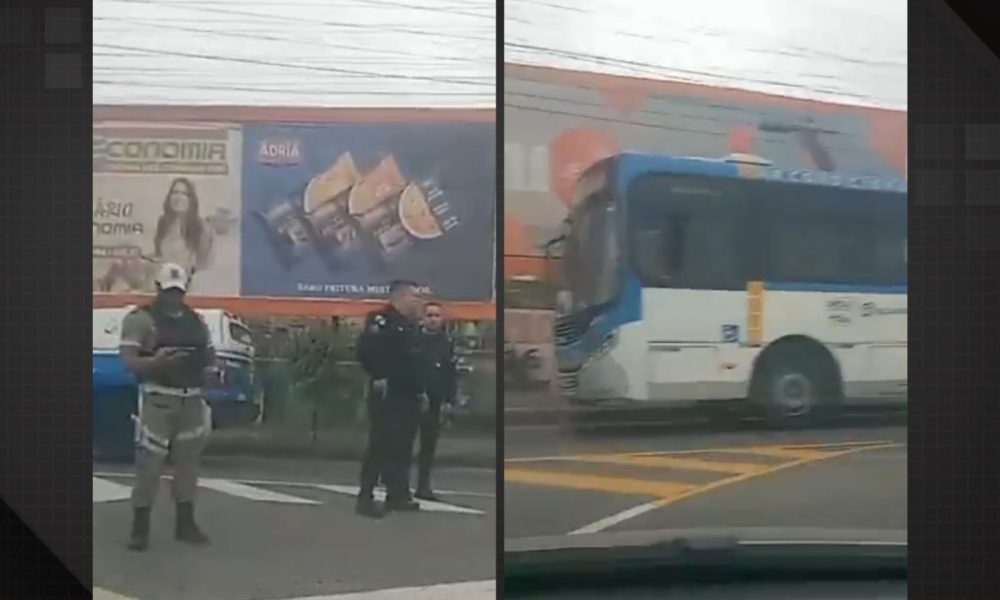 PM prende três após criminosos bloquearem ruas com ônibus em Madureira
