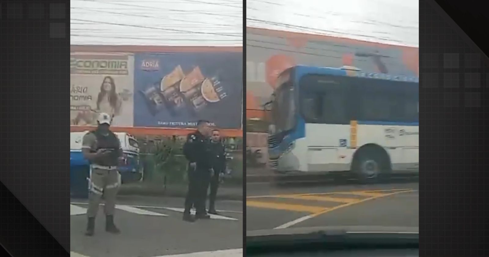 PM prende três após criminosos bloquearem ruas com ônibus em Madureira