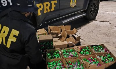 Passageira de 18 anos levava mais de 700 frascos de lança-perfume