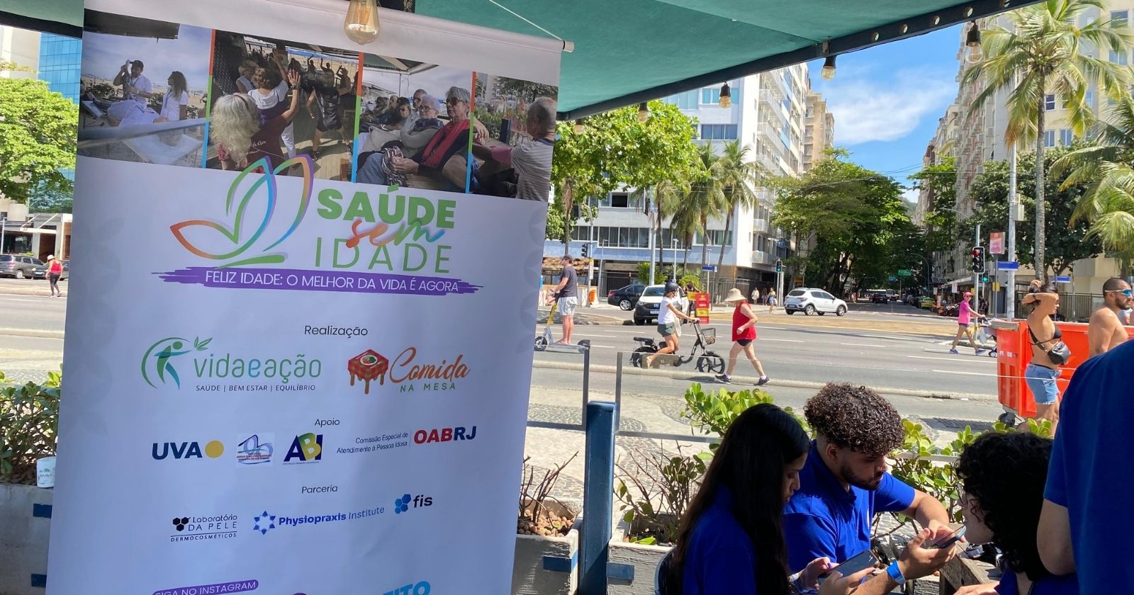 Praia de Copacabana recebe projeto “Saúde Sem Idade” neste domingo