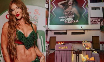 Quiosque da marca de Virginia na quadra da Grande Rio vende produtos e revolta comunidade