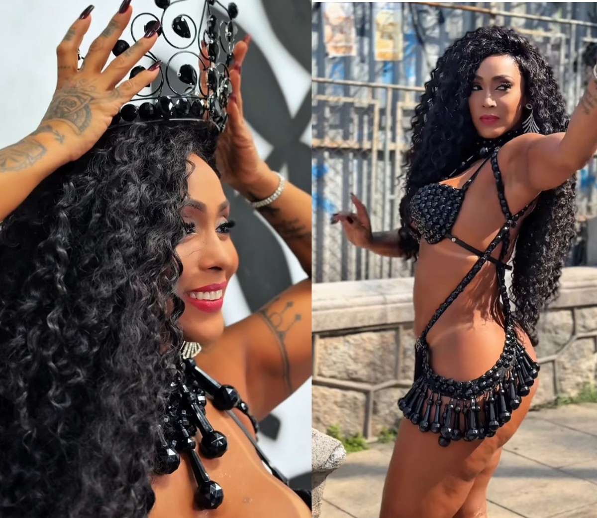 Rosiane Pinheiro é anunciada como madrinha de bateria da Vai-vai substituindo Luciana Gimenez