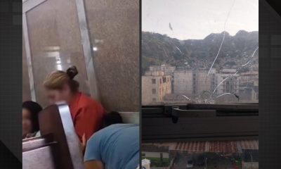 Vídeo: fiéis se jogam no chão de igreja durante tiroteio no Andaraí