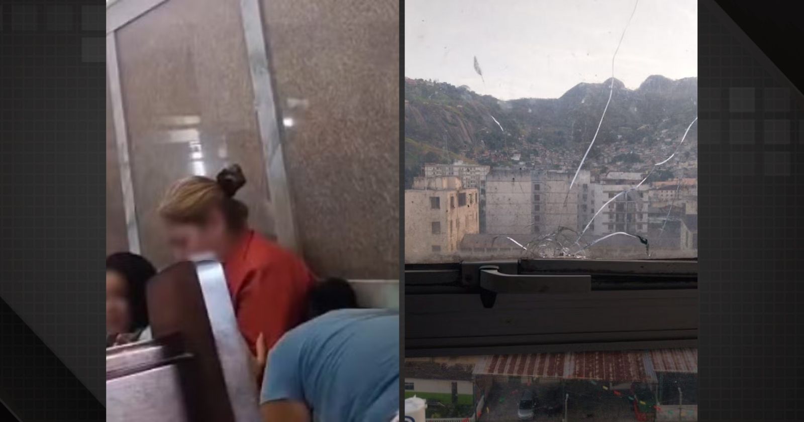 Vídeo: fiéis se jogam no chão de igreja durante tiroteio no Andaraí