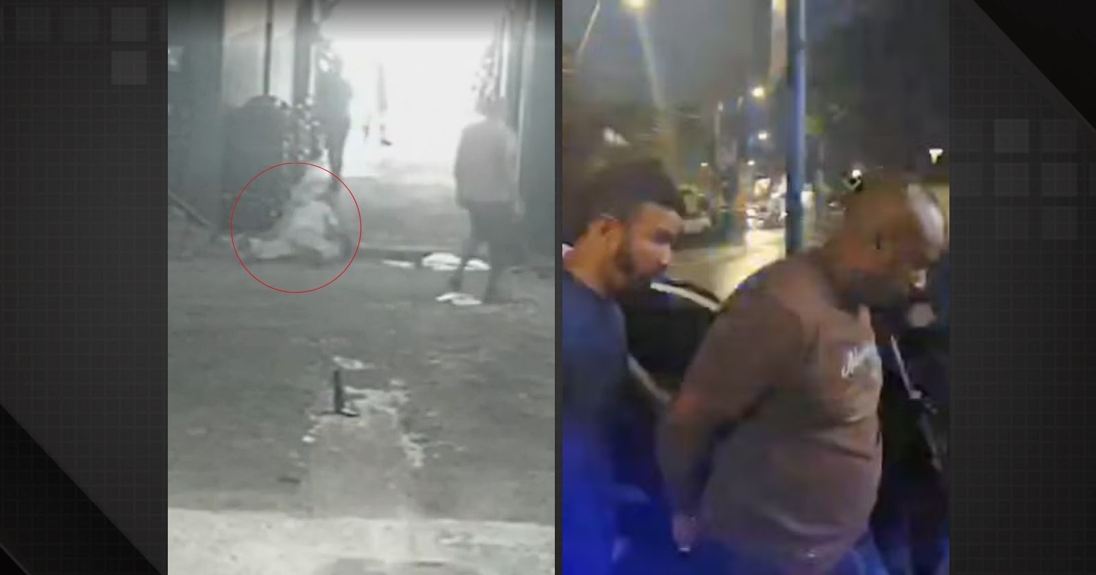 Vídeo flagra funcionário agredir patrão idoso com sacola de ferramentas