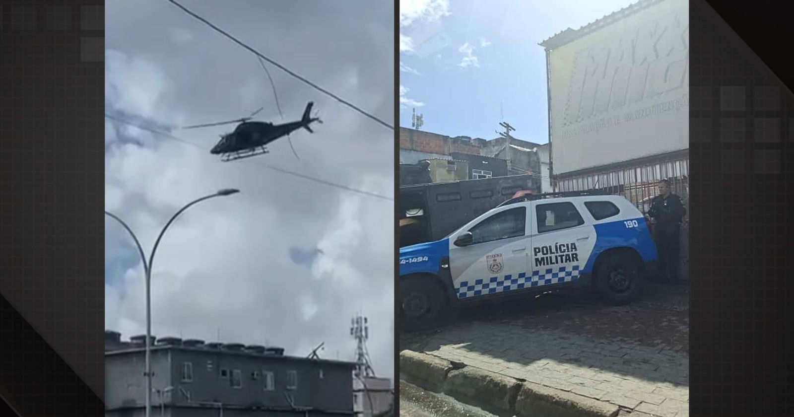 Vídeo: operação na Maré tem intenso tiroteio e fecha Linha Amarela
