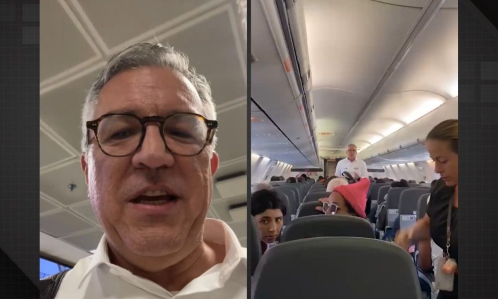 Vídeo: passageira desmaia em voo com destino ao Rio e é socorrida por ministro da Saúde