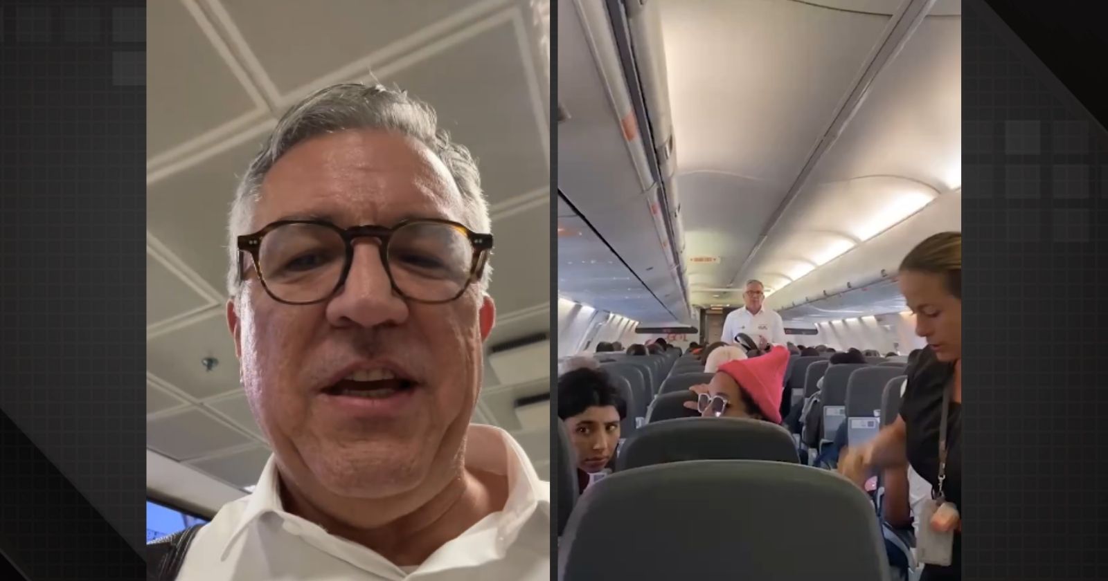 Vídeo: passageira desmaia em voo com destino ao Rio e é socorrida por ministro da Saúde