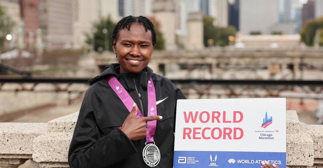 Pega no doping, recordista mundial de maratona Ruth Chepngetich é suspensa por três anos