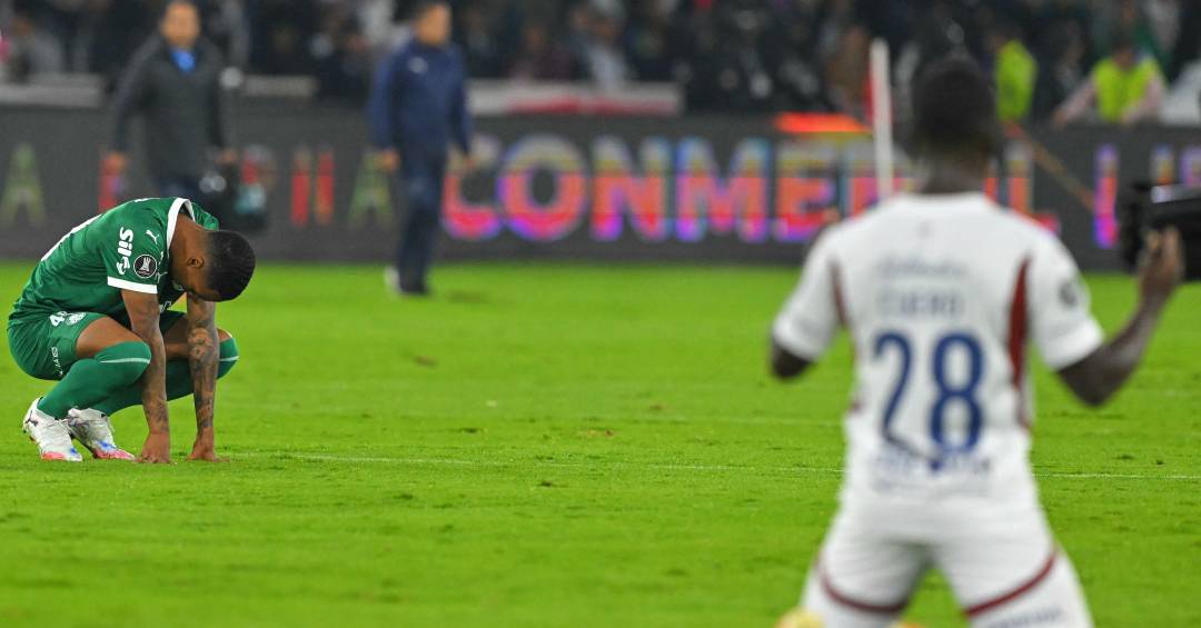 A repercussão internacional do ‘baile histórico’ da LDU contra o Palmeiras