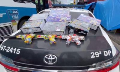 Após estado, vereadores do aprovam, em primeira discussão, projeto de lei que proíbe fabricação e venda de armas de gel na cidade