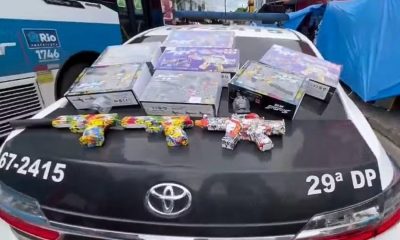 Armas de gel têm venda e fabricação proibidas no Estado do Rio