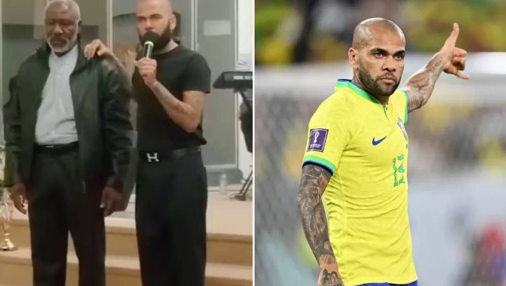 O que diz Daniel Alves ao pregar em igreja evangélica | VEJA Gente