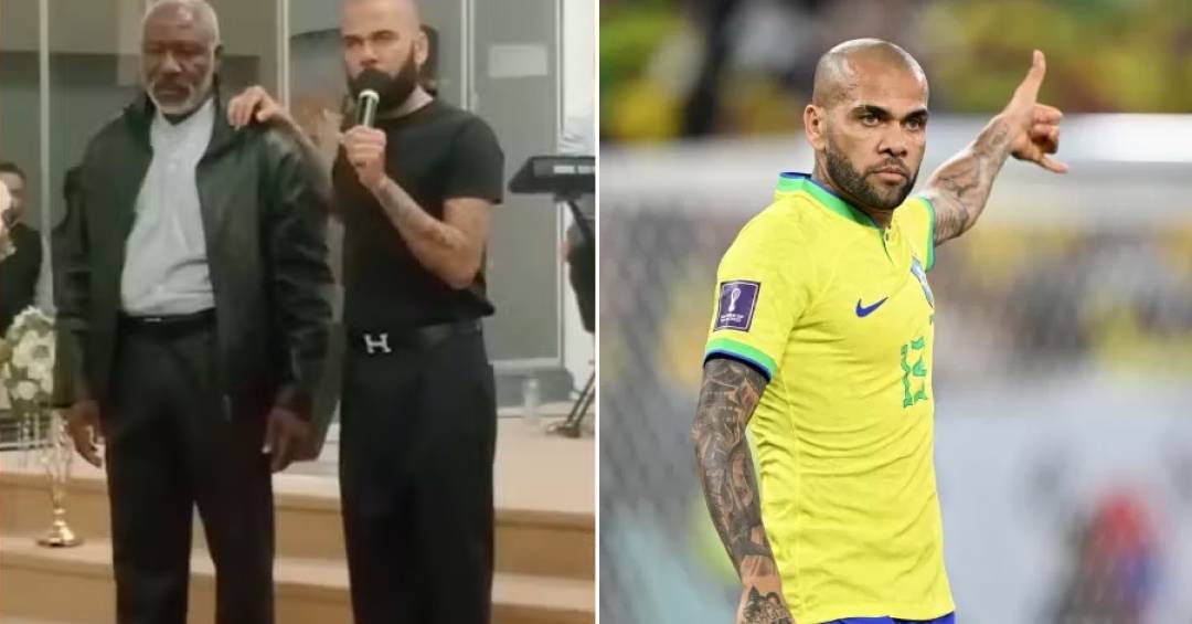 O que diz Daniel Alves ao pregar em igreja evangélica | VEJA Gente