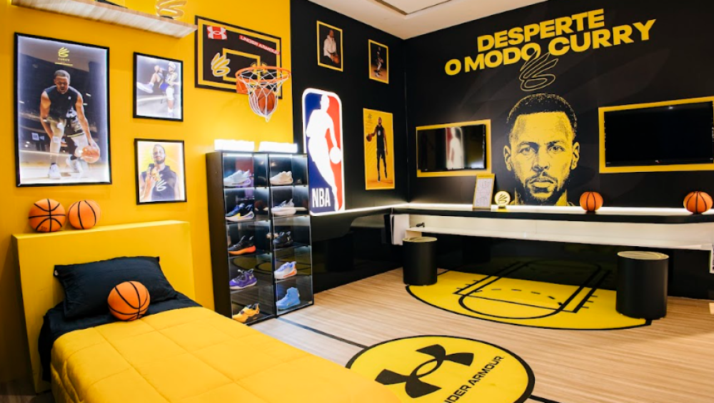 Stephen Curry “coloca rivais para dormir” em evento na NBA Store em São Paulo