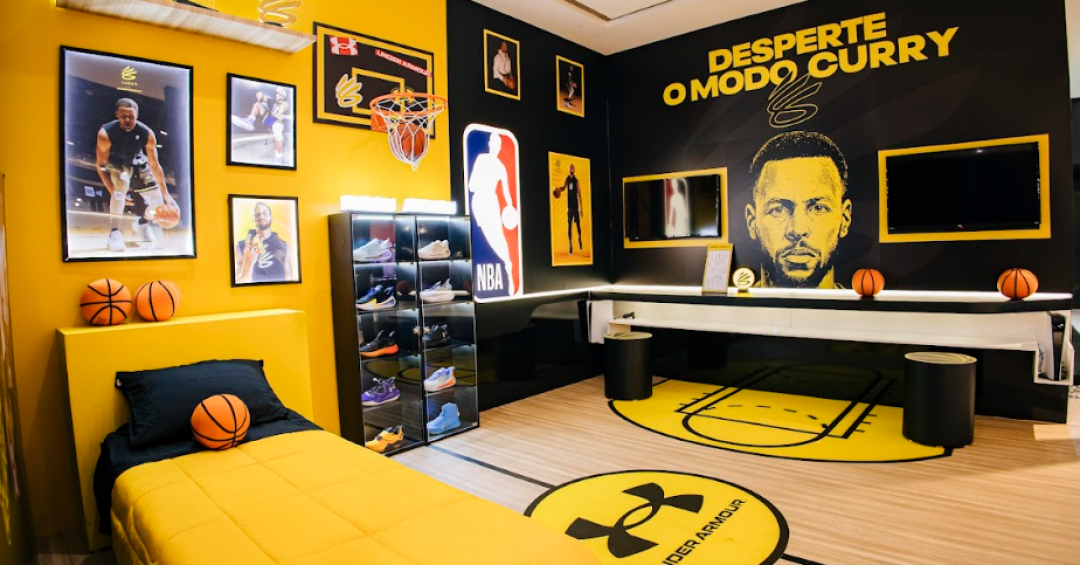 Stephen Curry “coloca rivais para dormir” em evento na NBA Store em São Paulo