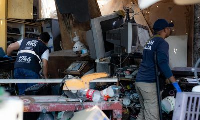 Ferro-velho irregular é interditado na Zona Norte por ligação clandestina de água