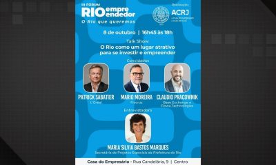 Fórum Rio Empreendedor debate soluções e oportunidades no RJ