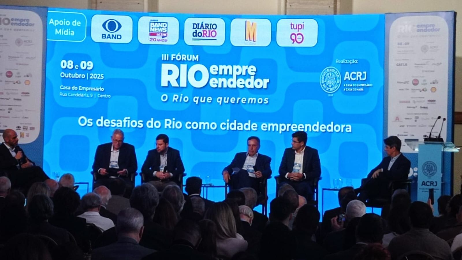 Fórum Rio Empreendedor destaca crédito, inovação e volta da Bolsa de Valores do Rio