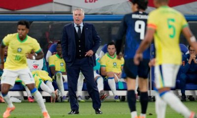 Ancelotti tira peso de falha de Fabrício Bruno: “Erro maior foi da equipe”