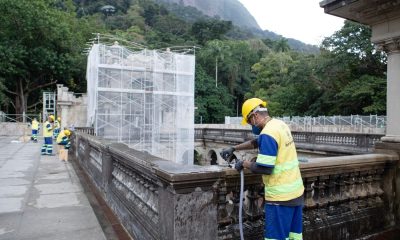 Governo acelera obras no Parque Lage, maior restauração em 100 anos