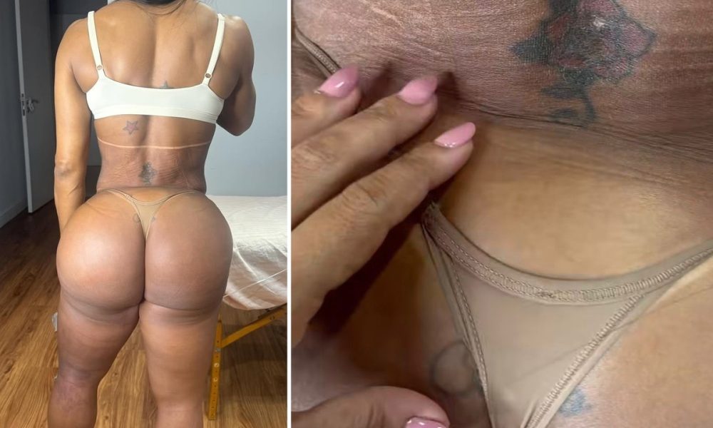 Gracyanne Barbosa mantém tatuagem íntima com nome de Belo e mostra na web; veja!
