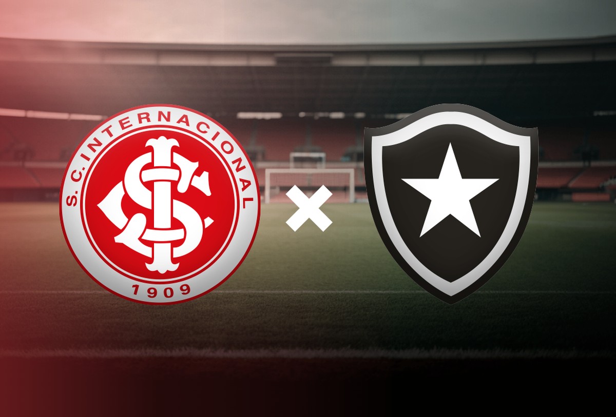 Internacional x Botafogo: onde assistir ao vivo ao jogo do Brasileirão