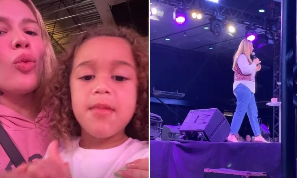 Karoline Lima trocou Maracanã por culto no 1º jogo do Flamengo em casa após separação de Léo Pereira