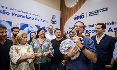 Prefeitura inaugura hospital veterinário na Zona Norte do Rio; unidade oferece exames, cirurgias e microchip para bichinhos