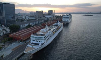 Temporada de cruzeiros no Rio começa neste sábado no Pier Mauá