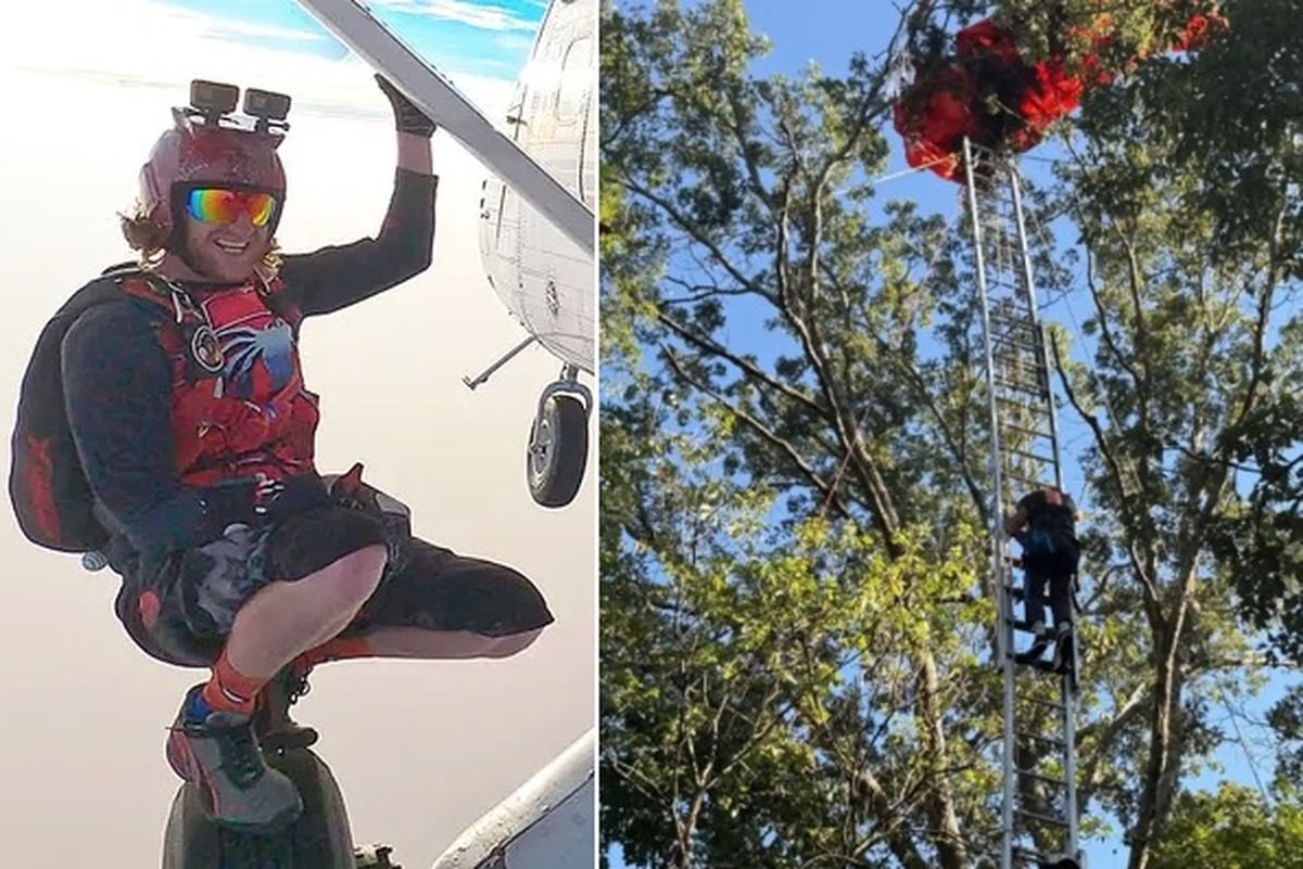 Tragédia nos ares: em salto duplo, instrutor morre ao se soltar de paraquedas