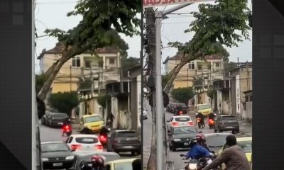 Vídeo: mulher é baleada na cabeça durante assalto no Colégio