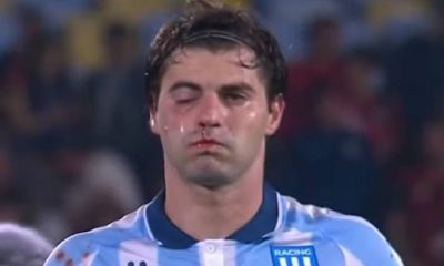 Sosa, o lutador: atacante do Racing quase sofre nocaute do próprio companheiro
